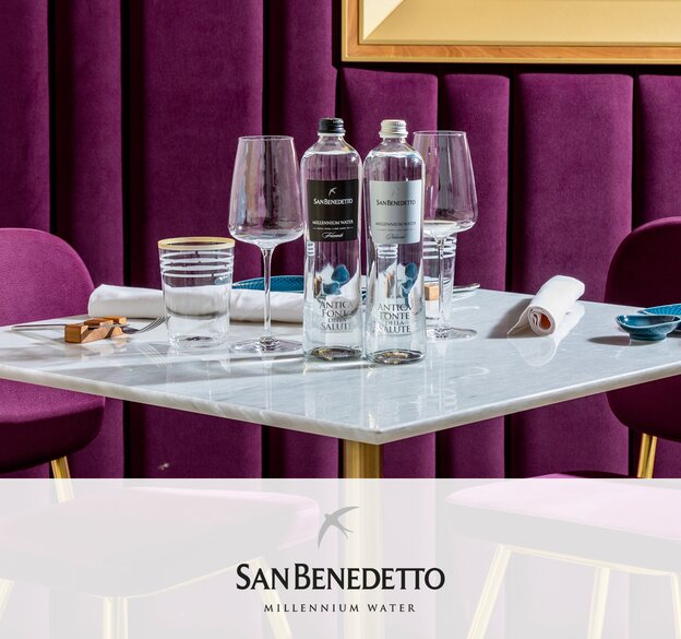 San Benedetto, brand, millennium water