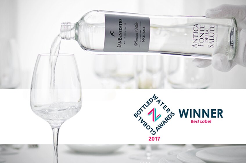 San benedetto,2017, news, best label award