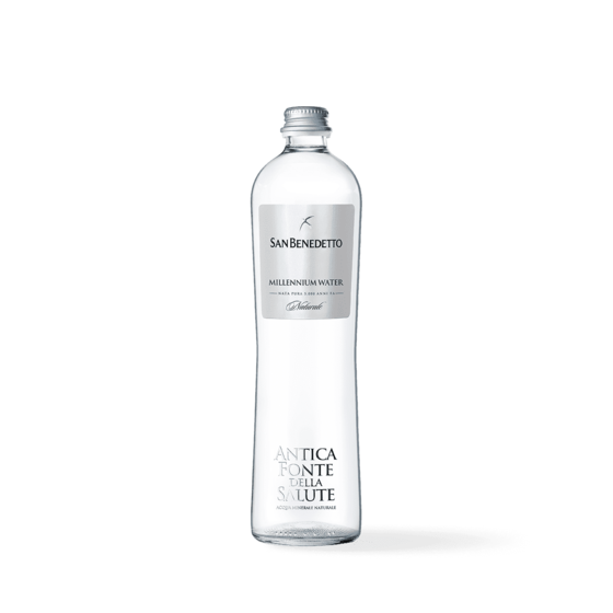 San Benedetto Millennium Water - Antica Fonte della Salute - Naturale - 0,65L