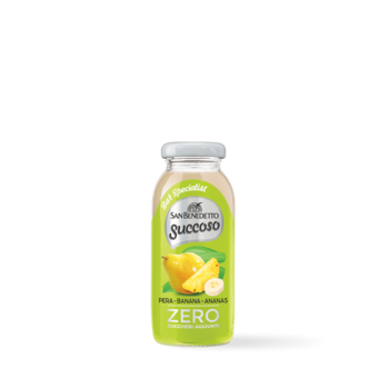 San Benedetto - Succoso Zero Bar Specialist - 0,20L - Pera Banana Ananas