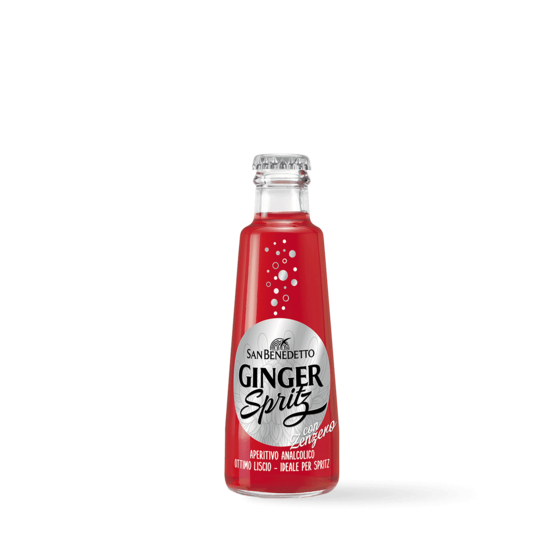 Aperitivi San Benedetto - Ginger Spritz - Bitter Rosso - 0,18L
