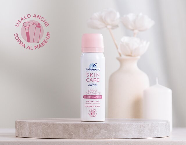 San Benedetto SKINCARE Spray Idratante - Il rituale di bellezza completo